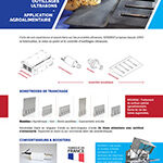 Outillage ultrasons agroalimentaire - SONIMAT