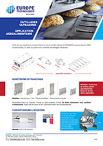 Outillage ultrasons agroalimentaire - SONIMAT