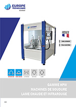 Machine de soudure lame chaude et infrarouge - HPW - SONIMAT