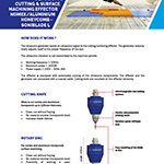 Ultrasonic cutting & surface machining effector Nomex alu Honeycomb - SONIMAT