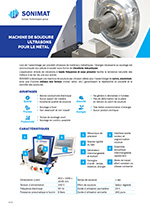 Ultrasonic welding machine for metals - SONIMAT